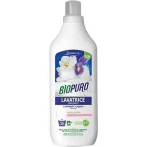 Detergent pentru rufe albe si colorate cu iris si orhidee hipoalergen ecologic 1l Biopuro