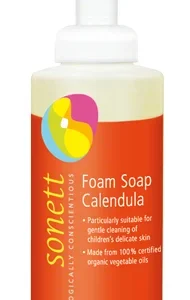 Sapun lichid spumant cu galbenele pentru copii ecologic 200ml Sonett