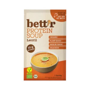 Supa instant proteica cu linte bio 30g Bettr