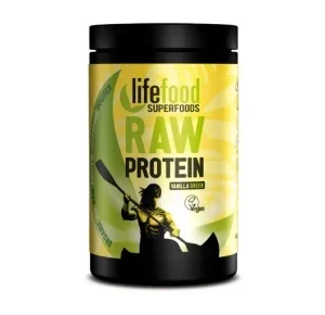 Pudra proteica green vanilla bio 450g Lifefood