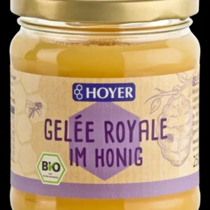Miere cu laptisor de matca bio 250g Hoyer