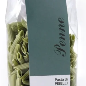 Penne din mazare verde bio 250g Marchesato