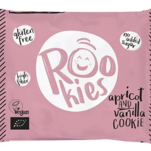 Rookies cu caise si vanilie bio  40g Rookies