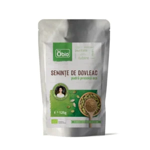Pudra proteica din seminte de dovleac bio 125g Obio