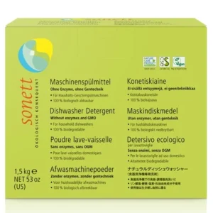 Detergent praf pentru masina de spalat vase  ecologic 1.5kg Sonett