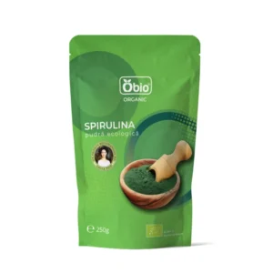 Spirulina pulbere bio 250g Obio