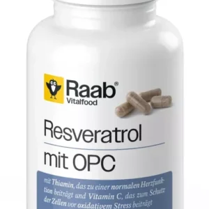 Resveratrol si OPC 500mg 90 capsule 45g Raab
