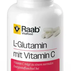 L-Glutamine cu vitamina C 480mg 100 capsule 48g Raab